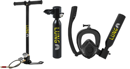 Lung T-500 + Hand Pump + Sub-Mask
